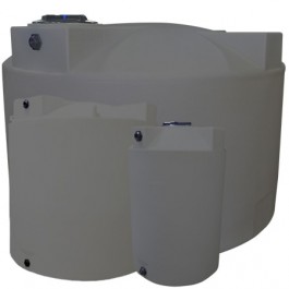 100 Gallon Light Grey Vertical Water Storage Tank
