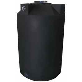 1150 Gallon Black Vertical Water Storage Tank