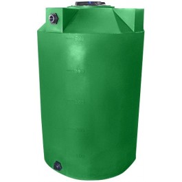 500 Gallon Light Green Vertical Storage Tank