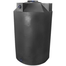 500 Gallon Dark Grey Rainwater Collection Tank
