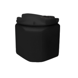 750 Gallon ASTM Black Double Wall Tank