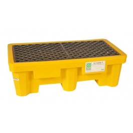 UltraTech 2-Drum Spill Pallet, With Drain