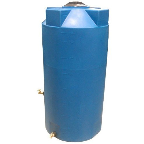 150 Gallon Blue Emergency Water Tank