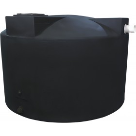 1500 Gallon Black Rainwater Collection Tank