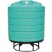 550 Gallon Green Cone Bottom Tank