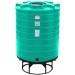 870 Gallon Green Cone Bottom Tank
