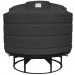 1350 Gallon Black Cone Bottom Tank with Stand