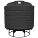 1550 Gallon Black Cone Bottom Tank