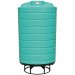 3000 Gallon Green Cone Bottom Tank with Stand