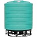 8000 Gallon Green Cone Bottom Tank
