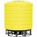8000 Gallon Yellow Cone Bottom Tank