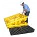 UltraTech 4-Drum Spill Pallet Nestable, With Drain